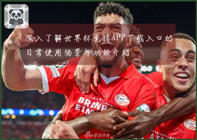 深入了解世界杯竞猜APP下载入口的日常使用场景与功能介绍